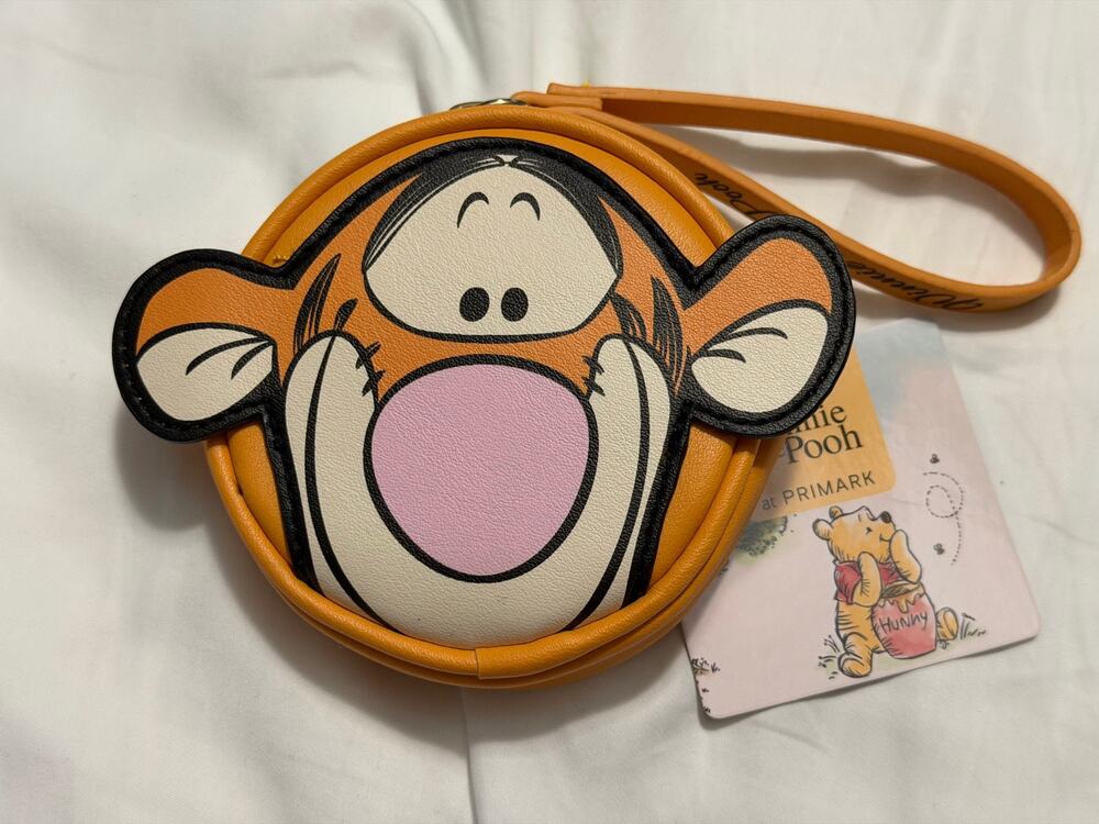 Disney Tigger Coin Purse w/clip *Primark*-NEW